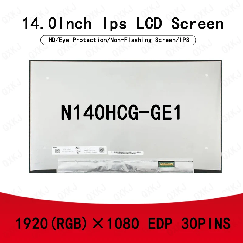 

30pin N140HCG-GE1 14.0inch 1920*1080 Wholesale for LCD Panel Display screens replacement Laptop for monitors