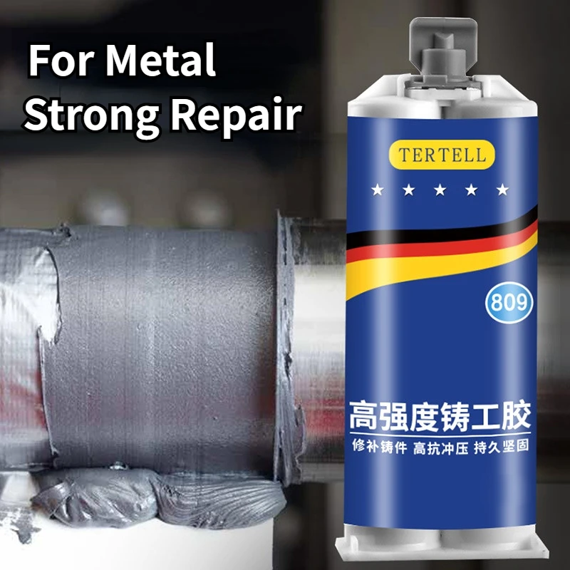 

50/100g AB Glue Strong Bond Sealant Casting Adhesive Industrial Heat Resistance Cold Weld Metal Repair Paste Defect Repair Agent