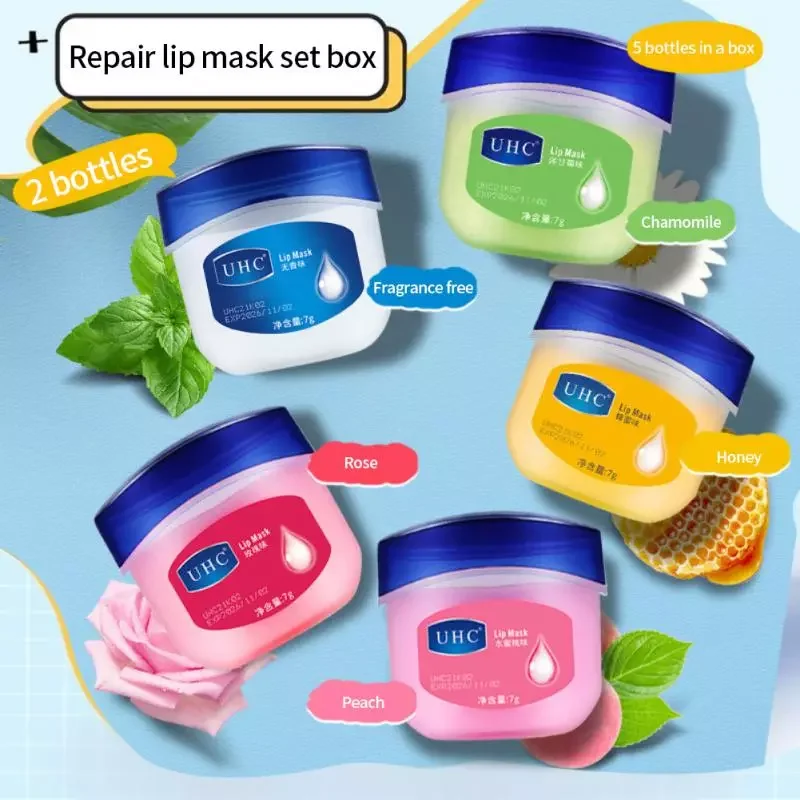 

Vaseline Lip Balm Moisturizing Anti Drying Lip Care Jelly Lip Balm Cosmetic Set Lipstick Base Moisturize Hydrating Lip Balm