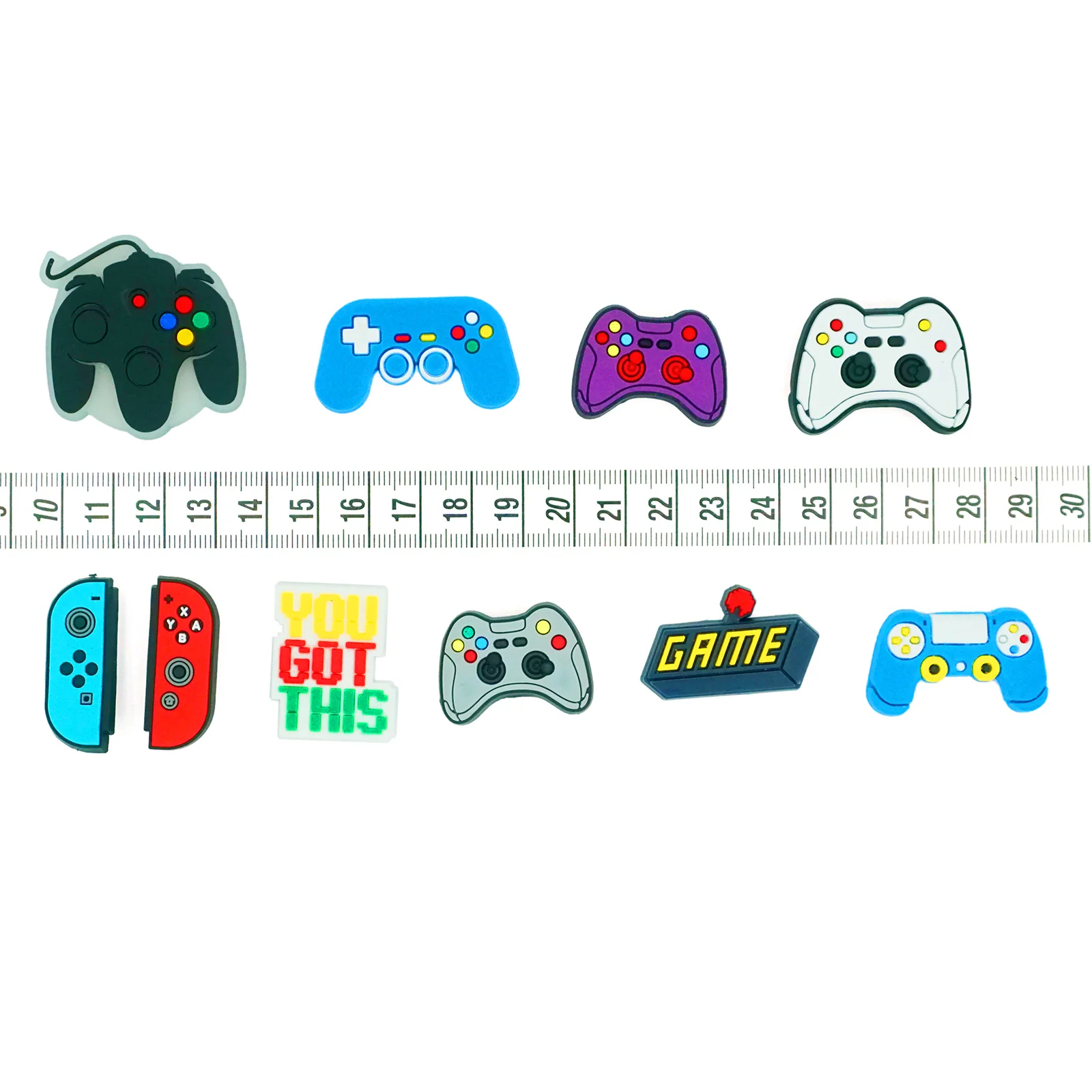 1 шт. обувные шармы для игр геймпад начинающих игры NS застежки обуви с орнаментом