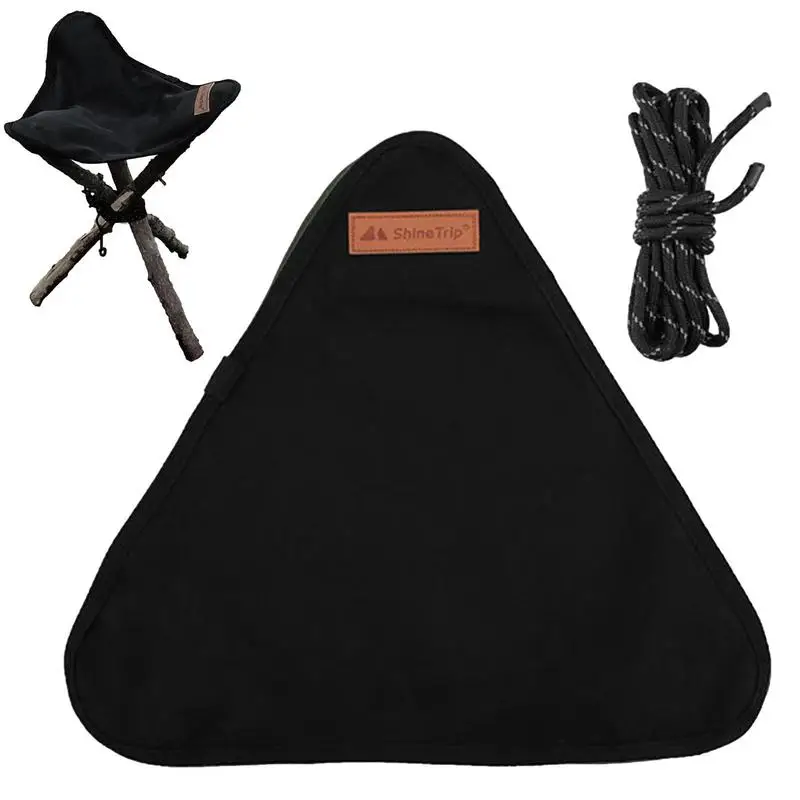 

Camping Stool Cloth Outdoor Foldable Tripod Chair Cloth Tripod Chair Cloth Tear Resistant And Lightweight For Fishing Camping