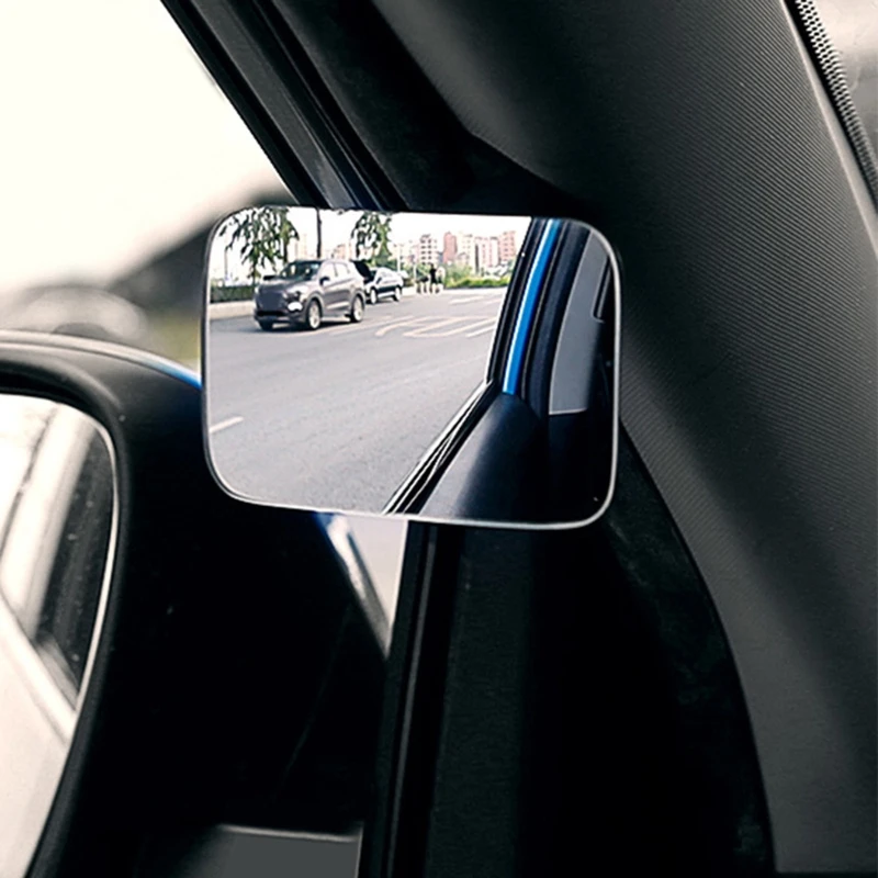 

2023 New Automotive High Definition Convex Blind Spot Mirrow 360 Degree Wide Angle Adjustable Rear View Parking Rimless Mirrors