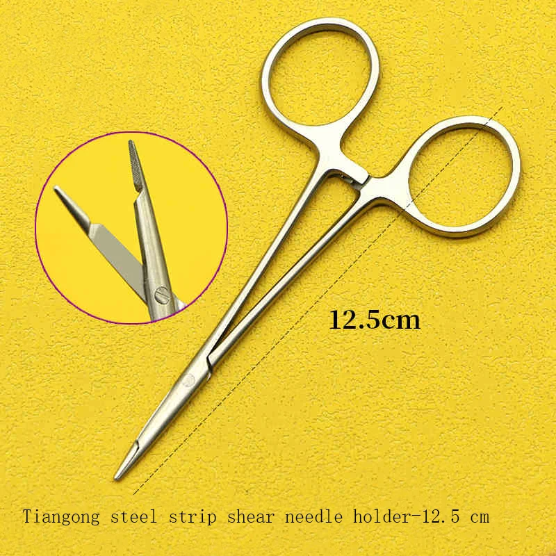 Щипцы для удержания иглы встраивание носа восточно-азиатская траферопластика