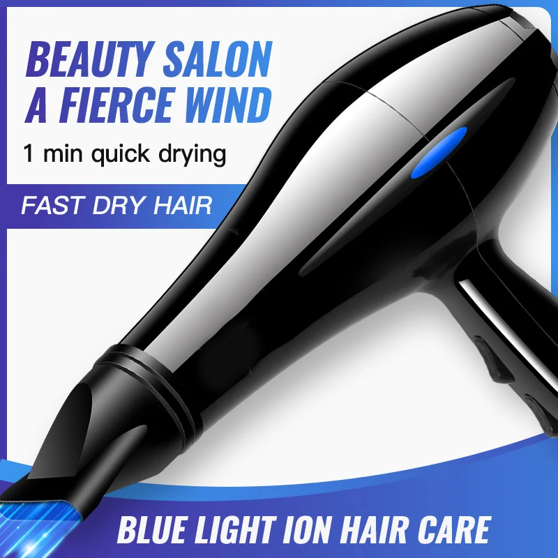 Hair Dryer Hot Cold Air Blow Dryer Houshold Barber Salon Styling Tools Quick Dry Electric Hairdryer 2000W Pro Ionic Air Blower