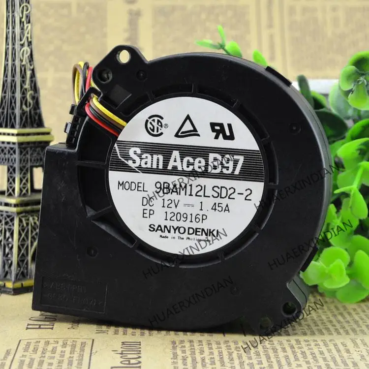 

New 9BAM12LSD2-2 12V 1.45A 9733 Cooling Fan Assembly Kit