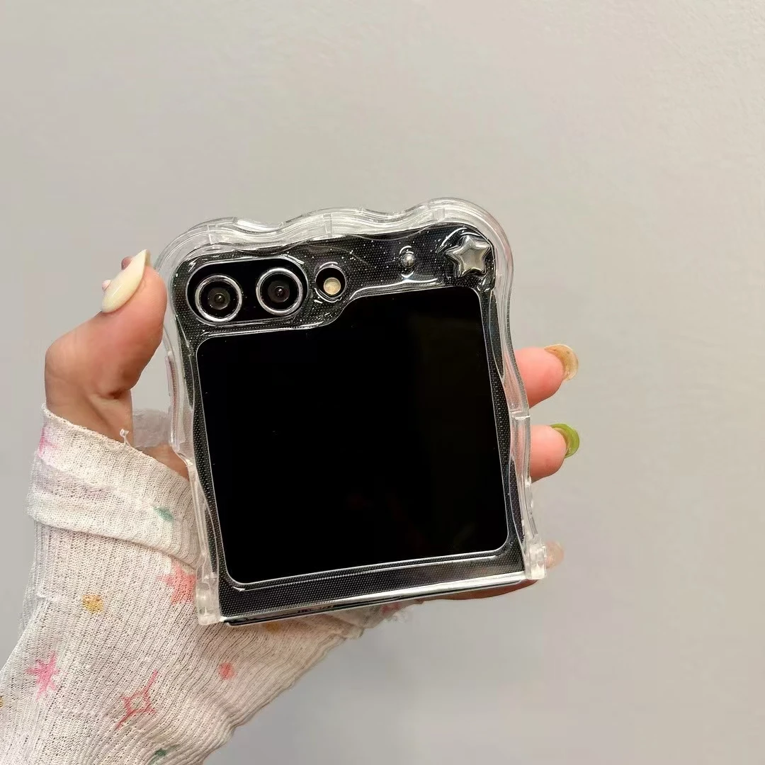 Для Samsung Galaxy Z Flip 6 5 4 3 5G F7110 F7070 Роскошный кристаллический элегантный блестящий