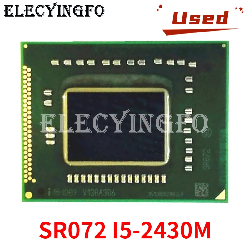 

Refurbished SR072 I5-2430M CPU BGA Chipset re-balled Tested 100% good Working