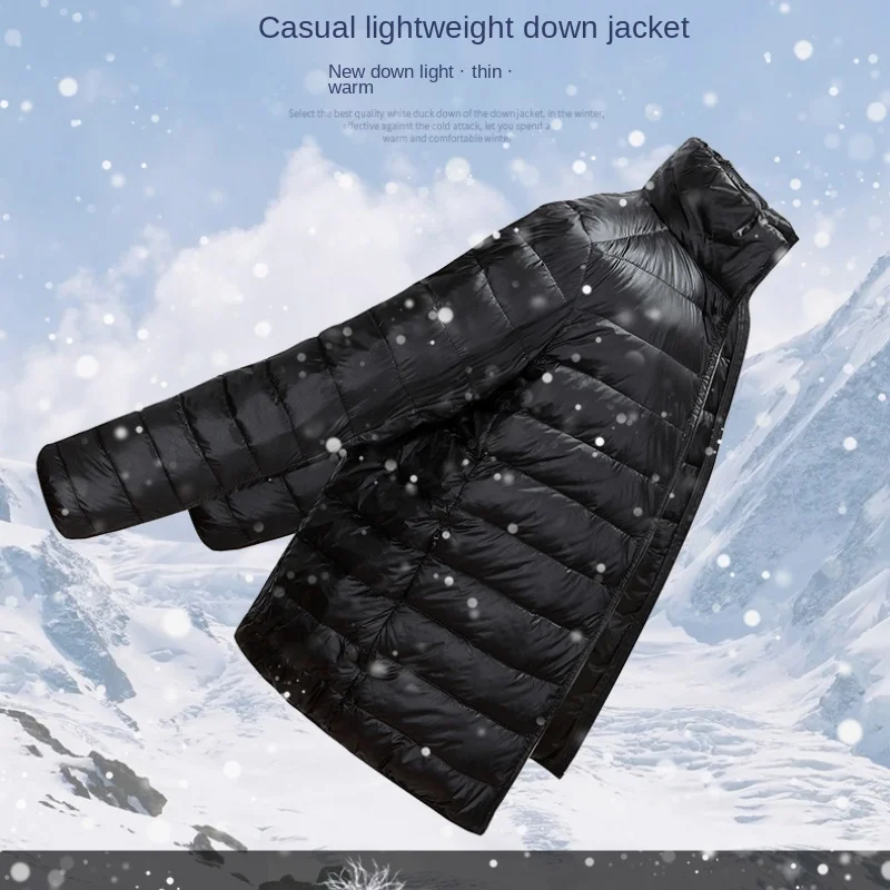 Men's Clothing Large 6XL Down Jacket Women's Down Jacket Waterproof Snow Breathable Sports Warm Coat Men's Down Jacket