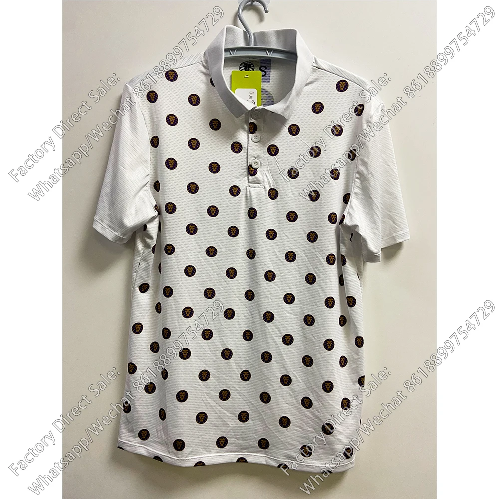 Golf Wear T-Shirt Men Coach Para Polo Baseball Jersey Manga Corta Fishing Tops Badminton Breathable Sports Clothing Football