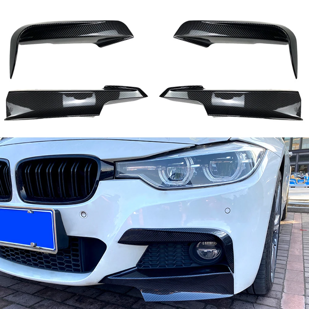 2 шт. сплиттер для переднего бампера BMW 3 серии F30 M Sport 320i 325i 2013-2019