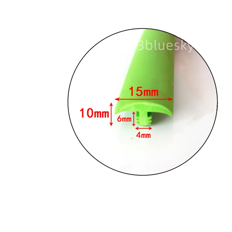 Sealing Strip 15x10mm Green