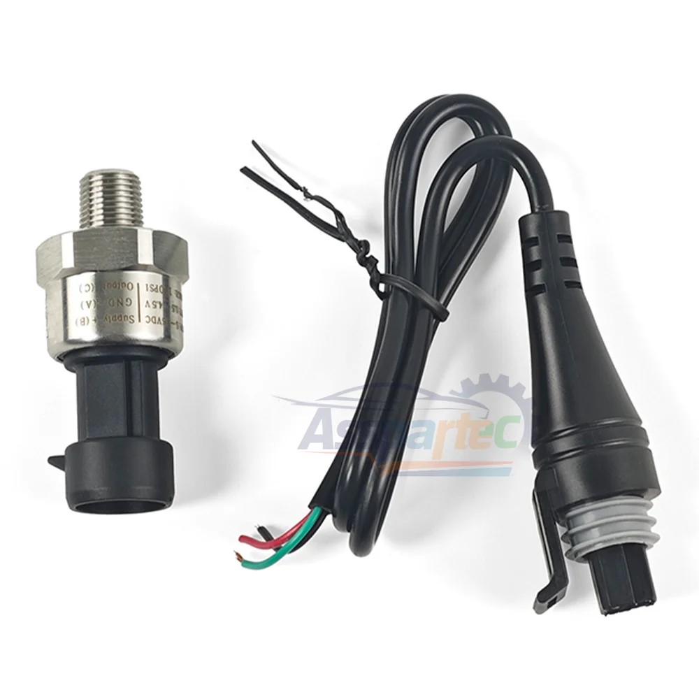 

Датчик давления из нержавеющей стали 0-100 фунтов на квадратный дюйм/0-150 фунтов на квадратный дюйм 1/8 NPT с разъемом для масла и топлива, аксессуары для ремонта автомобилей