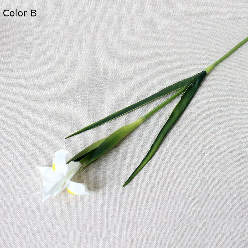 

Искусственные цветы Флорес белые полиуретановые