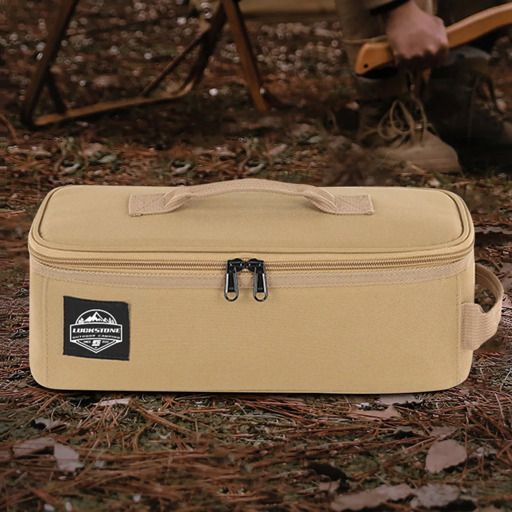 

Portable Camping Storage Bags 900D Oxford Cloth Outdoor Cookware Tableware Tote Waterproof Large Capacity for Picnic Backpacking