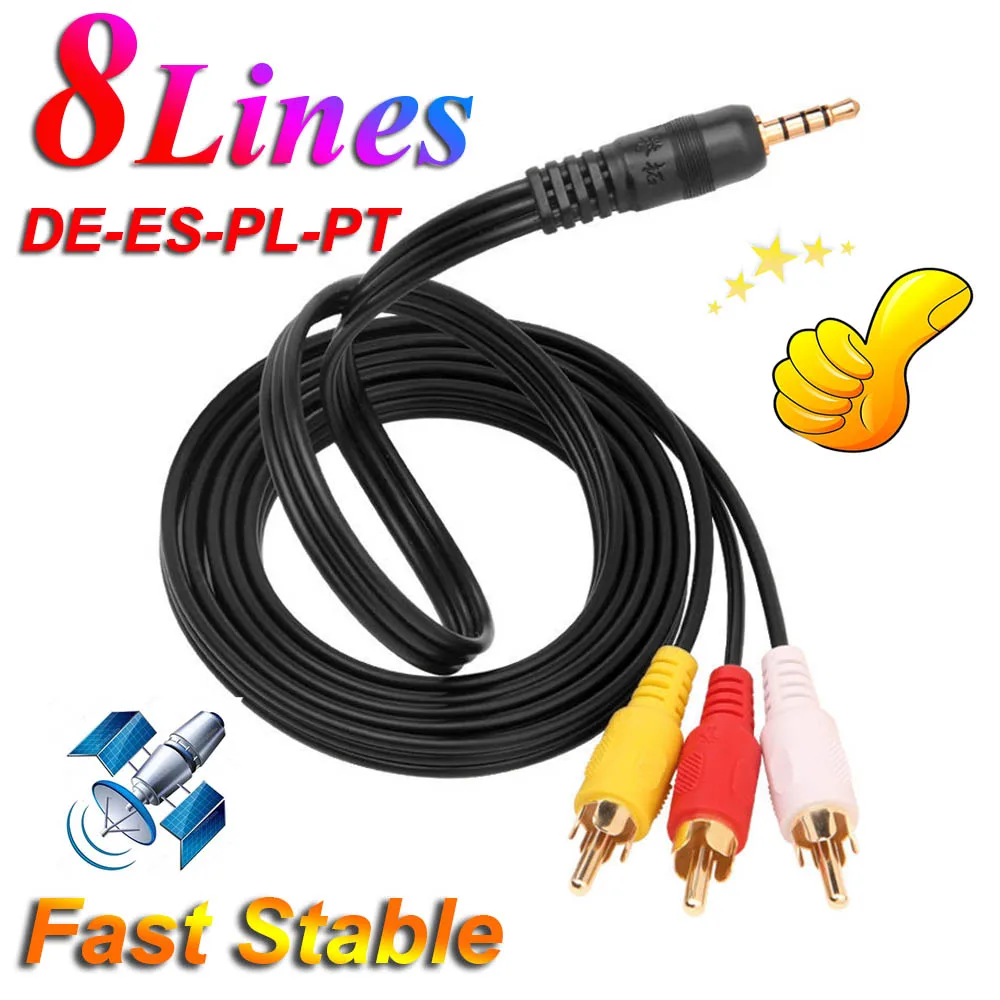 

Stable Cable 8 lines Europe Poland Dvb S2 Cable DE UK PT Cable