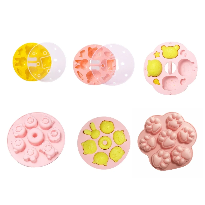 

Fondant Moulds Cake Decorating Tools Candy Chocolate Molds 6 Styles to Choose