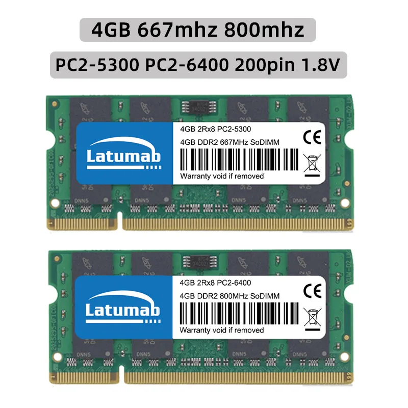 Рисунок 4 - Latumab оперативная память DDR2 4 ГБ