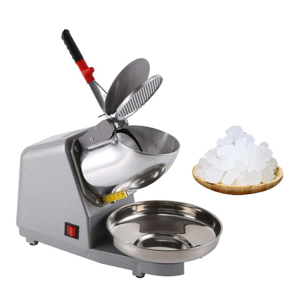 

Electric Ice Shaver Snow Cone Machine Premium Portable Ice Crusher Ice Shaver Commercial Ice Shaver for Home Bar Restaurant Club
