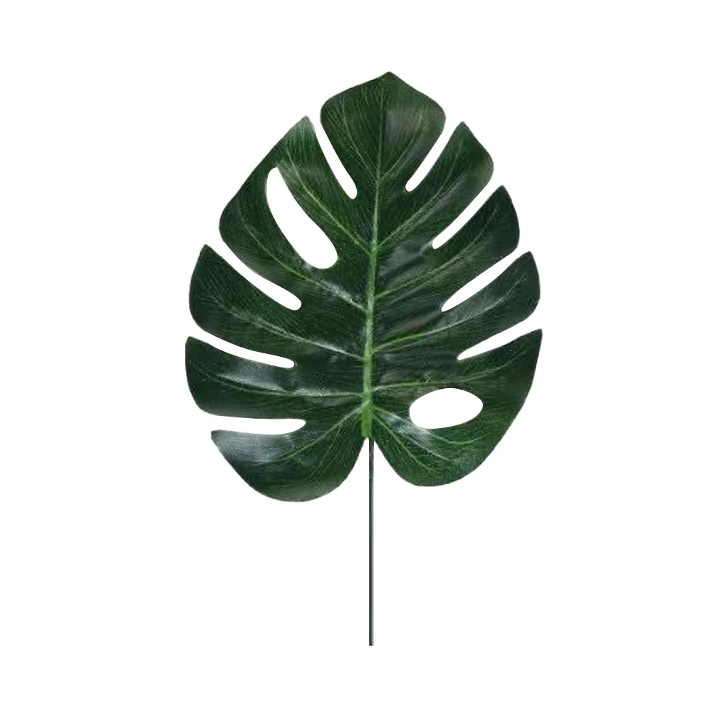 

Реалистичное Тропическое растение для вечеринки, 10 шт./упаковка, искусственные листья черепахи, искусственная Гавайская рассеянная тема, д...