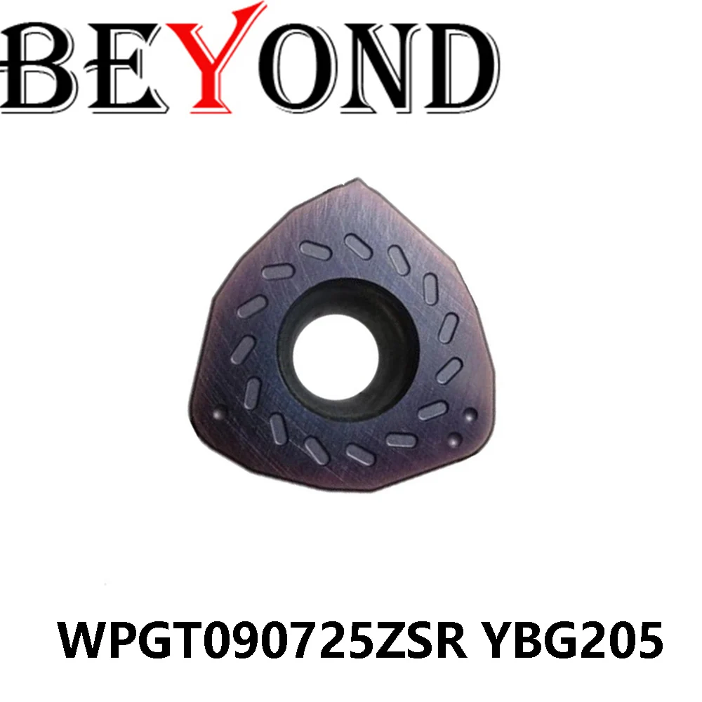 100% оригинал WPGT 090725 ZSR YBG205 Твердосплавные вставки для станков Токарные
