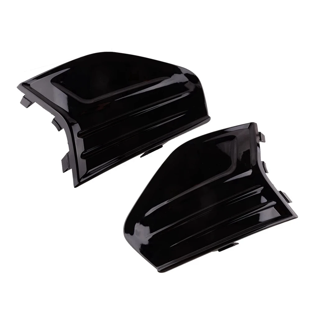 

Car Black Front Bumper Fog Light Cover Without Hole Fit for Ford Fusion 2019 2020 KS7Z17B814AA FO1039182 4M5A-A22050-BK