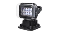 50w 7inch led search light remote control vehicle mounted light marine searchlights spotlight magnetic 12v boat light