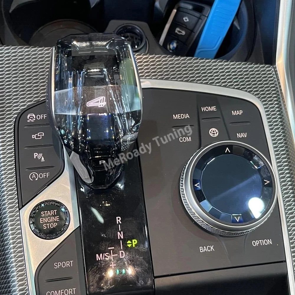 

Роскошная ручка переключения передач с кристаллами для BMW 1 3 5 X6 Series G20 G2 G08 F25 F26 F15 F30 F35 2017-2021 автомобильные аксессуары для интерьера