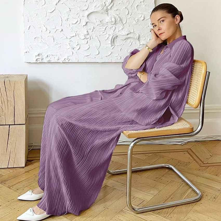 Women's 2 Piece Sets Pajamas Casual Long Sleeve Laple Top Slim Elastic Loose Trousers Suit Loungewear Pajama for Women Cotton