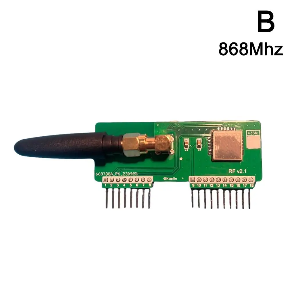 Беспроводной модуль с антенной для Flipper Zero CC1101 SubGhz 433 МГц/868 МГц отличный Диапазон