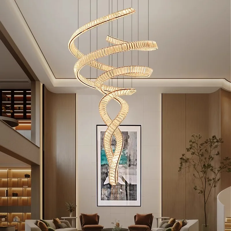 Современные хрустальные люстры внутреннее освещение потолочный светильник