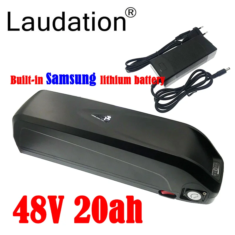 

Laudation Electric Bike Battery Pack 48V 20Ah 36V 25Ah Built in Samsung 18650 Cells Front Rear Hub / Mid Drive Bicycle Motor Kit