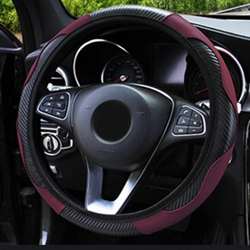 

1pc Steering Wheel Cover Protector Accessory Interior Replacement Durable