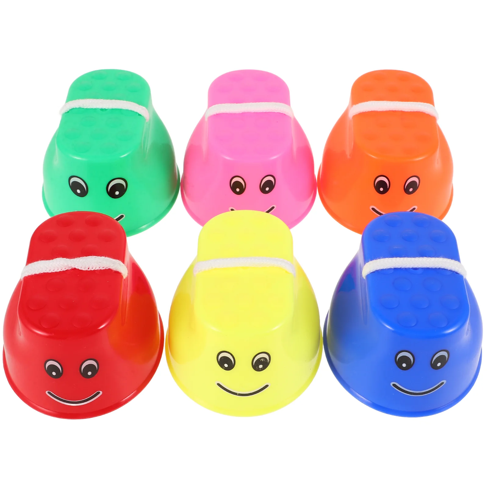 6 шт. утолщенные ходунки детские игрушки ведро Детские тиловые пластиковые для