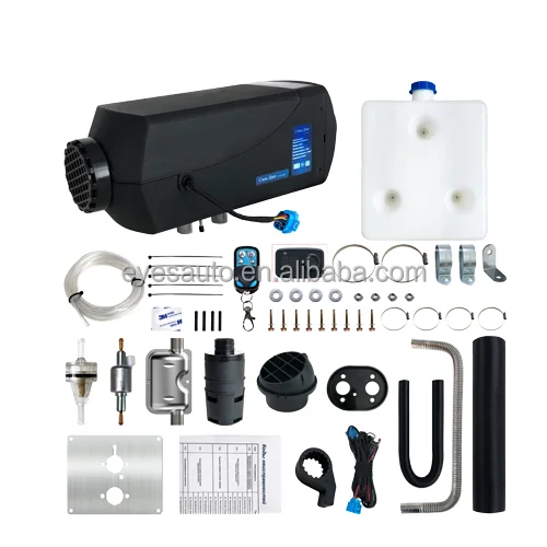 

car Air Conditioner System 12V 5000W parking Heater fan Thermostat LCD monitor remote as websto Parking heater