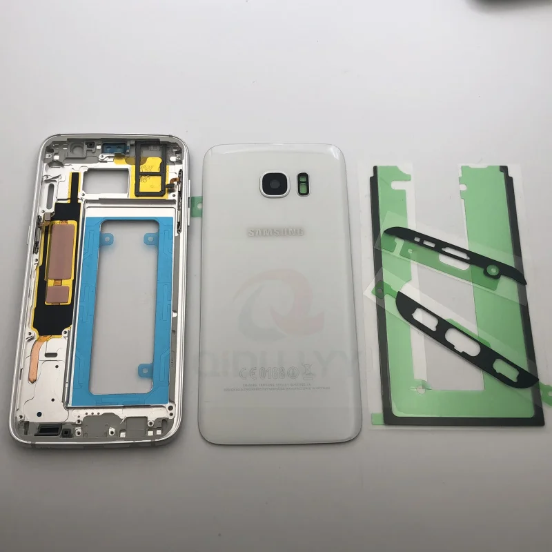 Новинка задняя крышка аккумулятора S7 передняя средняя рамка для SAMSUNG Galaxy Edge G935 G935F