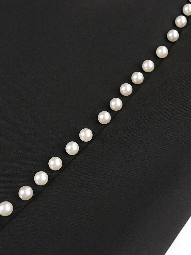 Женская юбка с высокой талией оборками и бусинами в африканском стиле | одежда