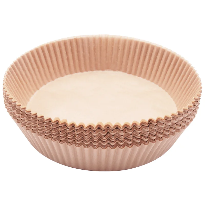 100 шт. вкладыши из пергаментной бумаги для фритюрницы антипригарные одноразовые