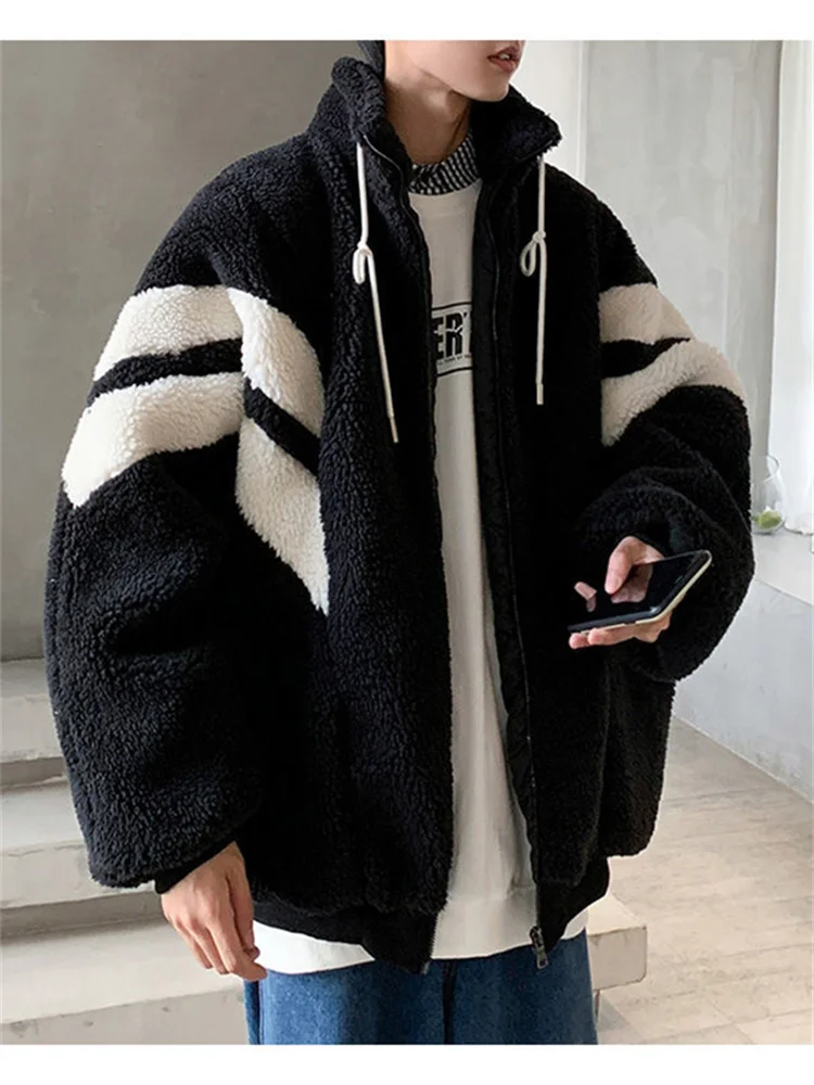 Бархатная куртка из ягненка мужской короткий кардиган на молнии с