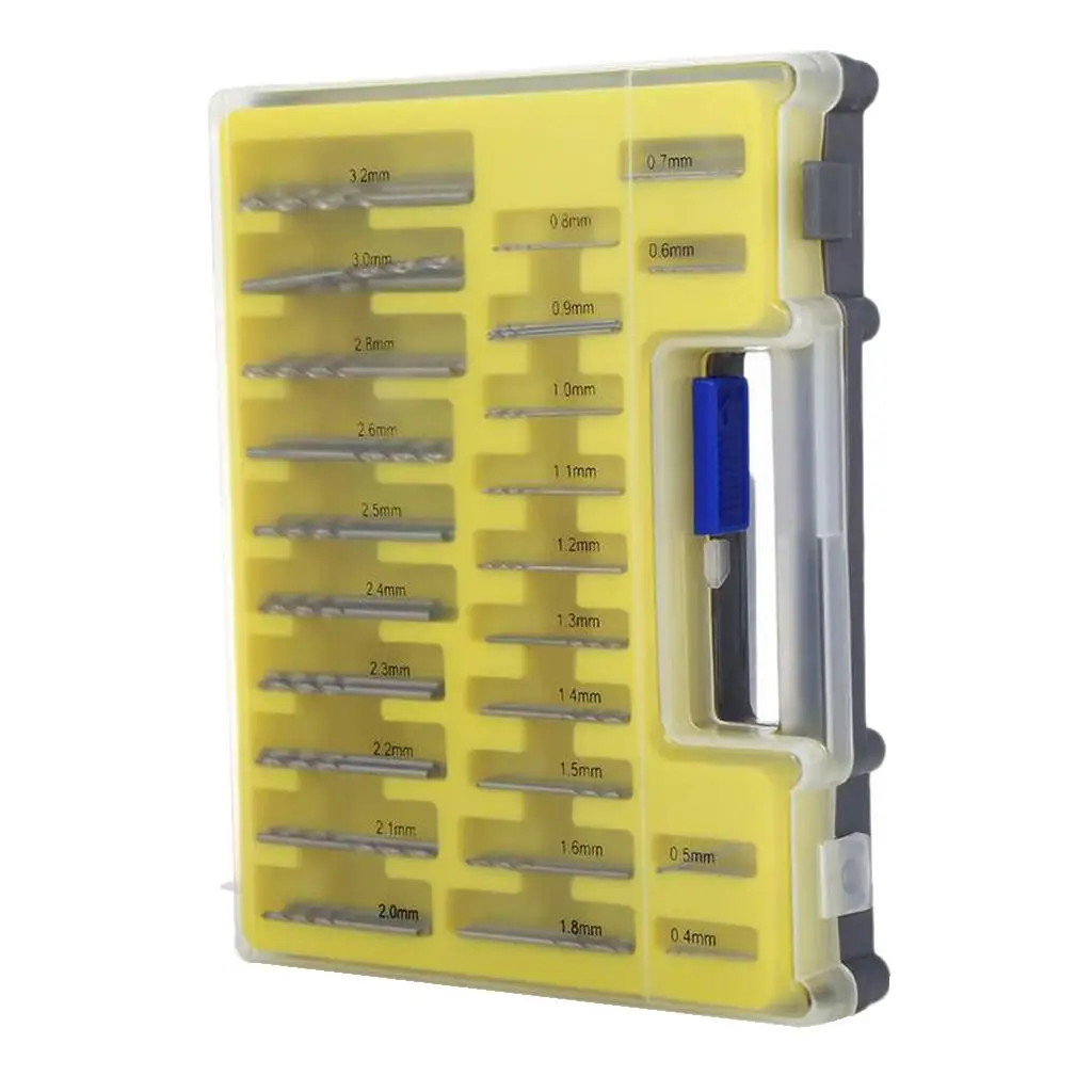 150 шт. Мини-спиральное сверло Micro Precision высокая сталь 0 4-3 2 мм