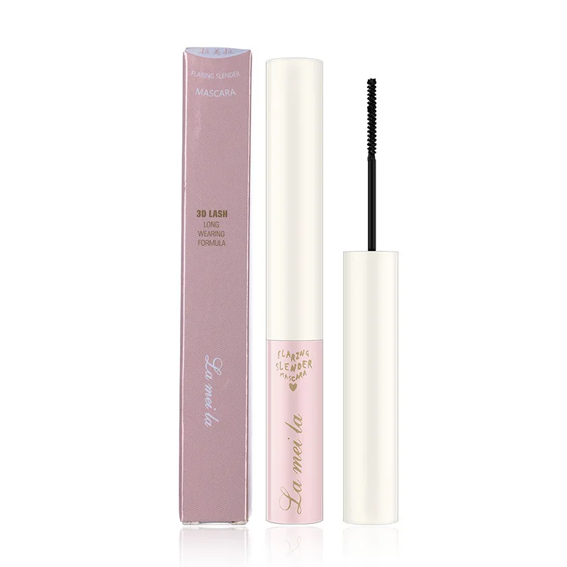 

1Pc Slender Curl Mascara Is Not Easy To Blend and Elongate Extremely Fine Natural Brush Head Mascara