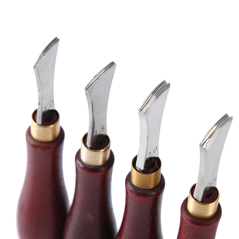 

1 шт., инструмент для изготовления изделий из кожи, 1,0-2,5 мм