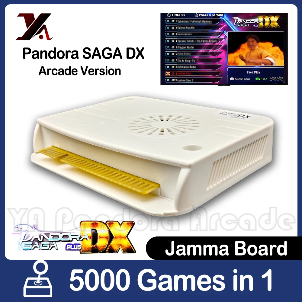 5000 в 1 Pandora Сага DX аркадная игровая консоль Jamma PCB Материнская Плата Поддержка набор «сделай сам» джойстик шкаф CRT VGA CGA HDMI
