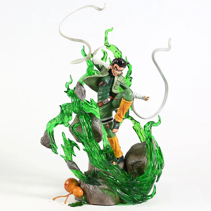 Рок Ли восемь ворот 1/7 окрашенная ПВХ фигурка Коллекционная модель игрушка -