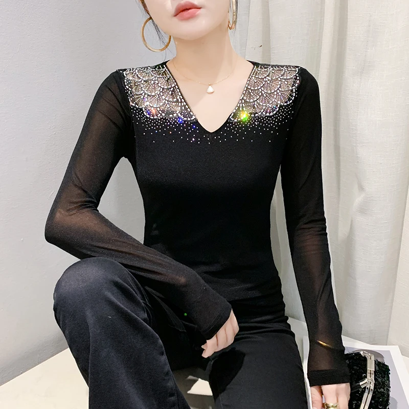 Женская футболка FGLAC весенне-осенняя полиэстер+спандекс M-3XL