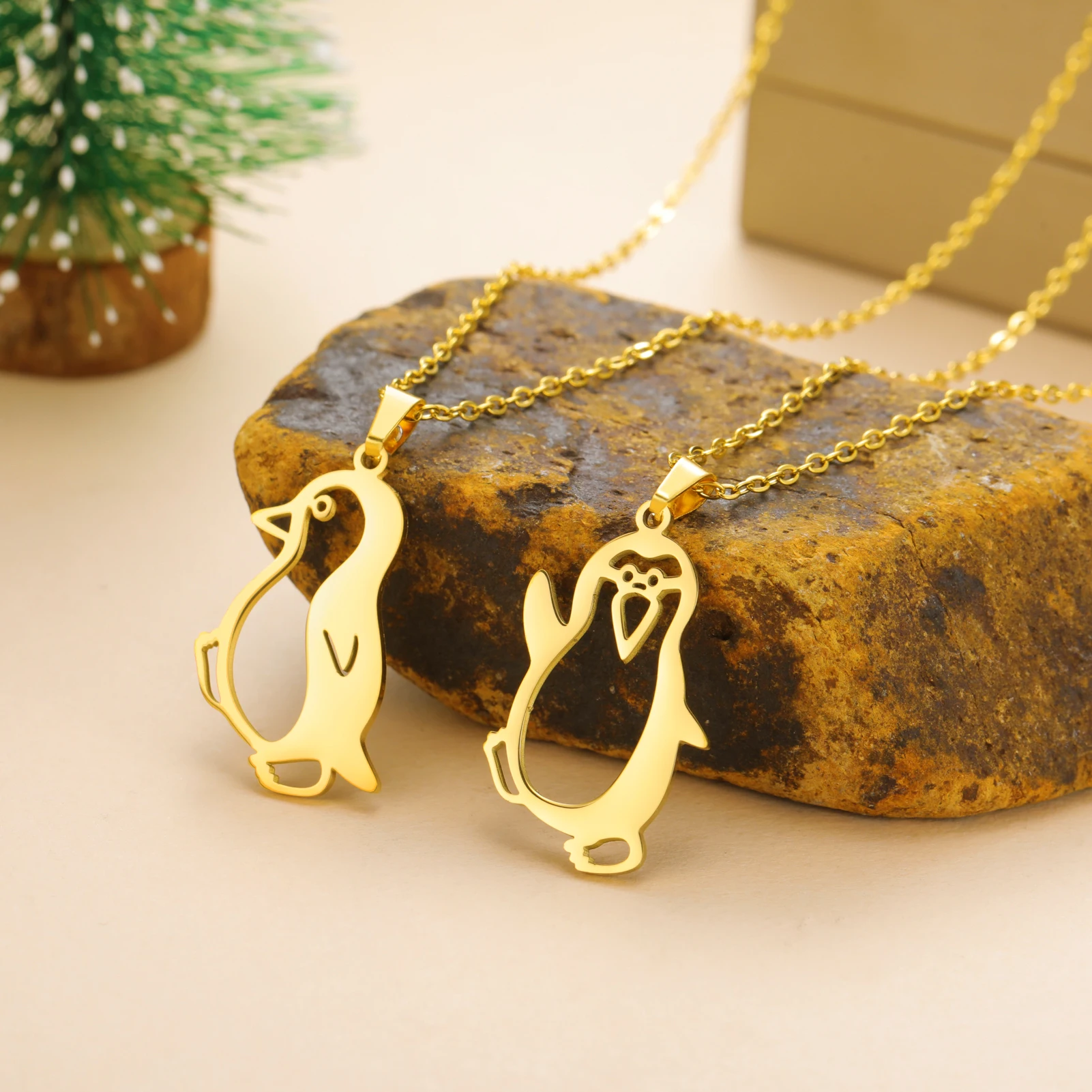 Ожерелье в виде пингвина