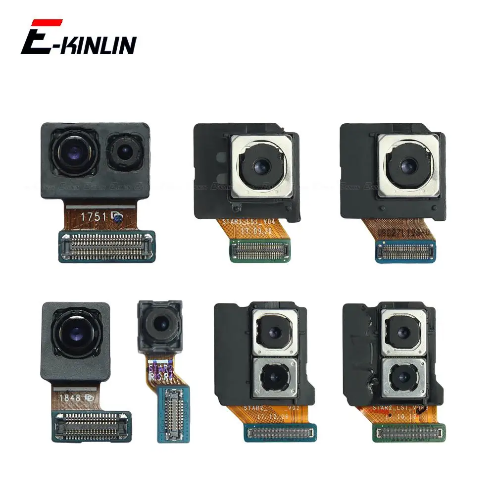 

Back Rear Main Camera For Samsung Galaxy S9 Plus G960F G965 Front Selfie Iris Camera Flex Cable Repair Parts