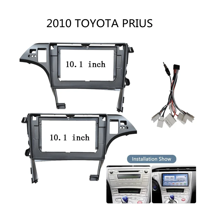 

10 дюймов для TOYOTA Prius 30 2009-2015 Автомагнитола Android стерео MP5 GPS плеер 2 Din головное устройство панель Корпус рамка Установка