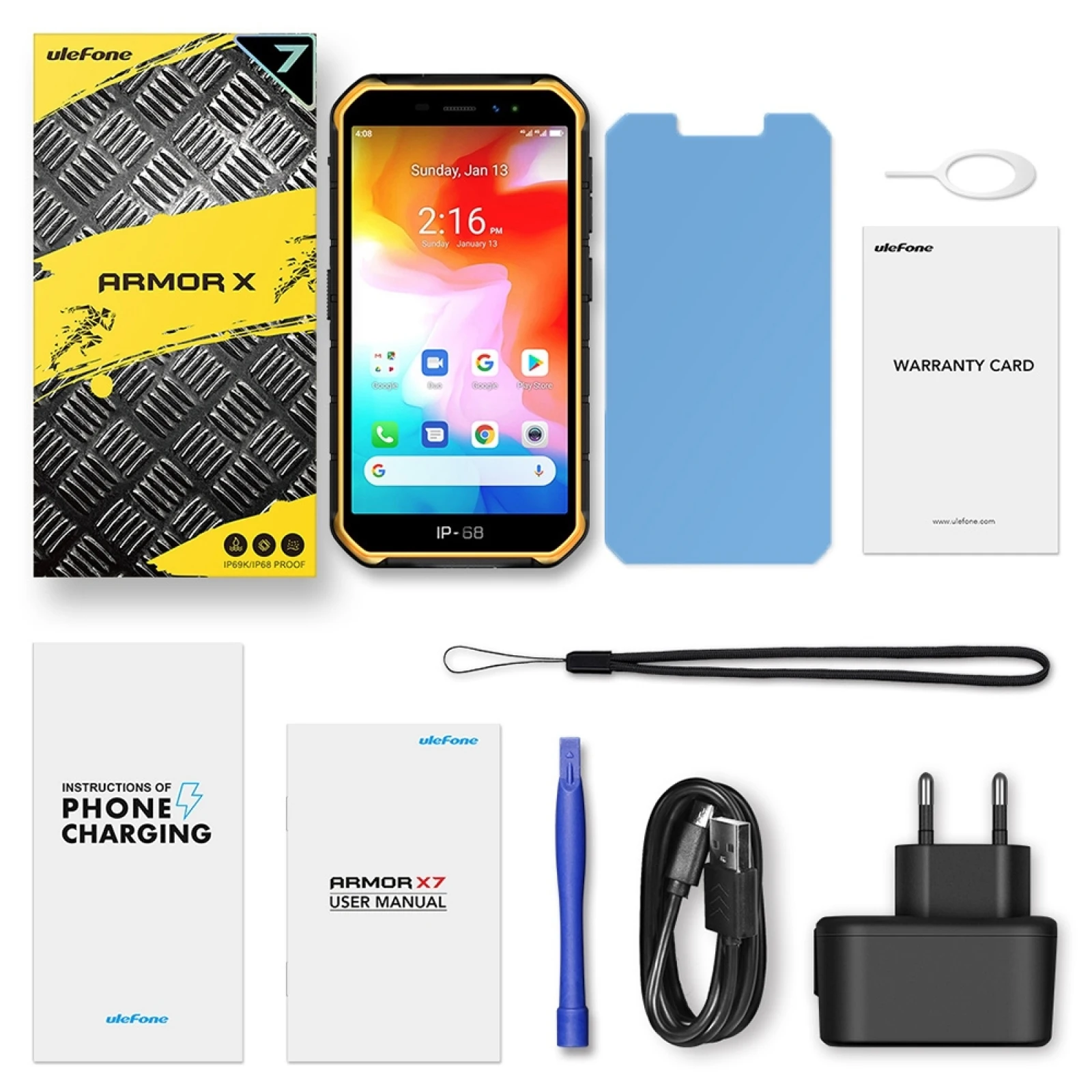 Смартфон Ulefone Armor X7 на Android 5 0 четыре ядра экран 4000 дюйма 2 ГБ + 16 Гб - купить по