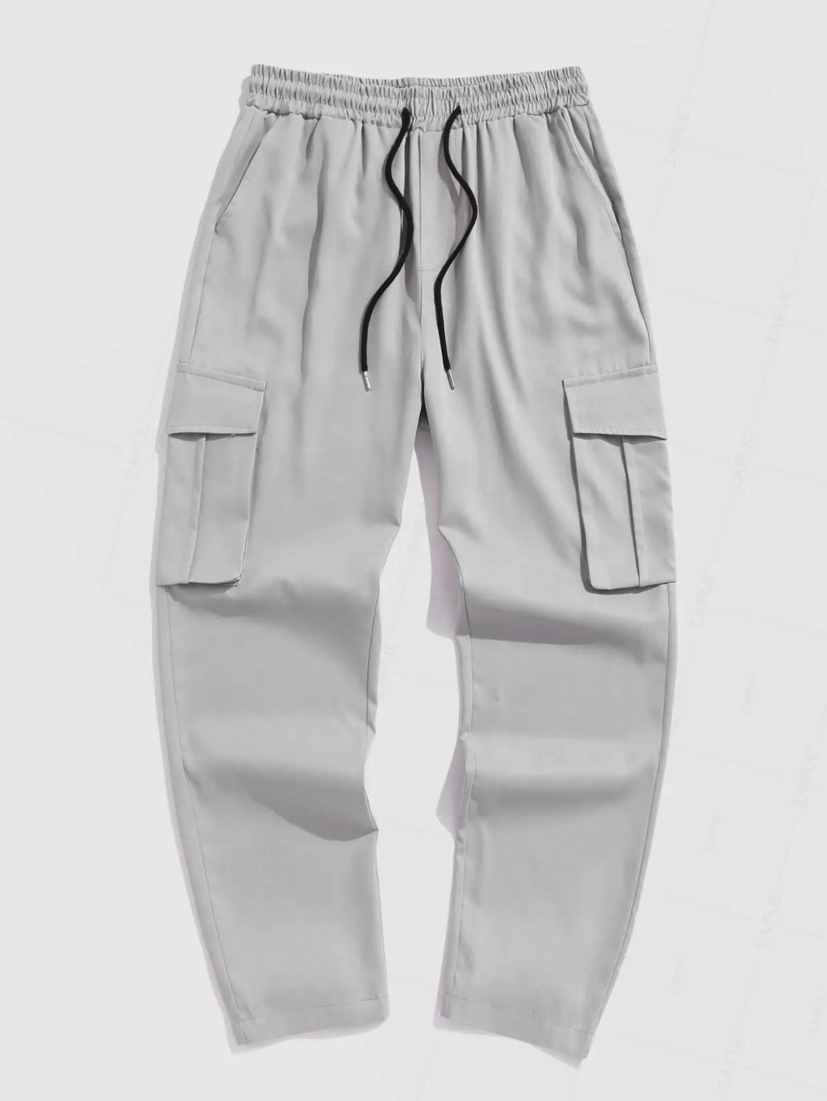 Брюки-карго ZAFUL с прямыми штанинами и большими карманами