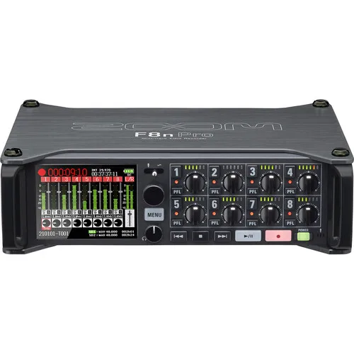 

Zoom F8n Pro 8-вход/10-трековый многоканальный видеорегистратор